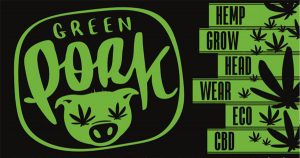 “Green Pork” Grow shop • Head shop • CBD shop • Prodotti corpo • Abbigliamento